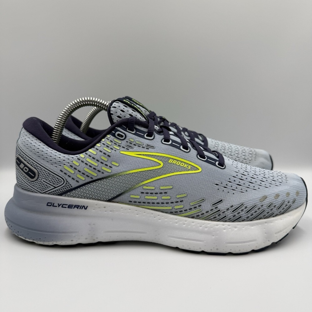 Brooks Glycerin‎ 20 Women's Size 11 Blue White Athletic Running Shoes Sneakers